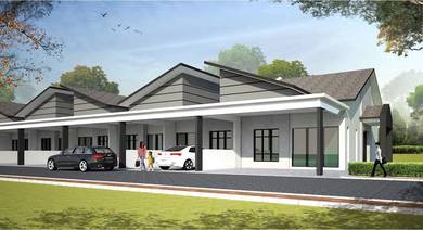 (BARU) Rumah Teres Setingkat TAMAN REDAN BERINGIN Muadzam Shah Pahang