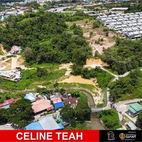 Development land | Menggatal | CL tittle | 4 acres | road side