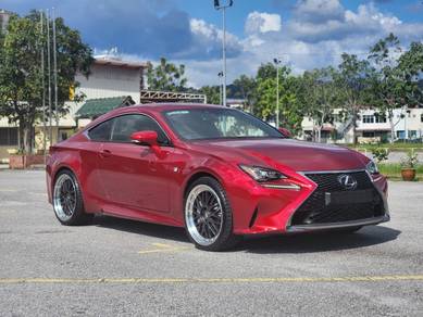 ORI 2016 Lexus RC 200T 2.0 F SPORT (A)3 YR WARANTY