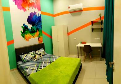 Master Bedroom @ Eco Botanic, Uni Southampton, Reading, Newcastle Msia