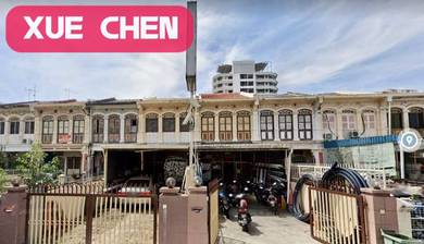 DOUBLE STOREY LEBUH MACALLUM 2100sf SHOPHOUSE CECIL GEORGETOWN CY CHOY