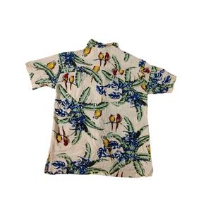 Rayon Parrot Aloha Shirt