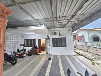 RUMAH MURAH BANDAR MELAKA! Semi D Fully Reno 1 Storey Taman Kenanga