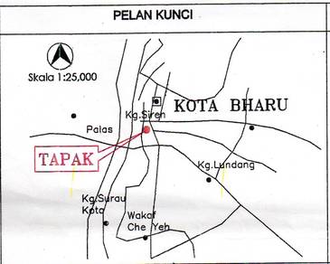 Tanah lot17 dalam kawasan bandar berhampiran Tesco AEON Kota Bharu