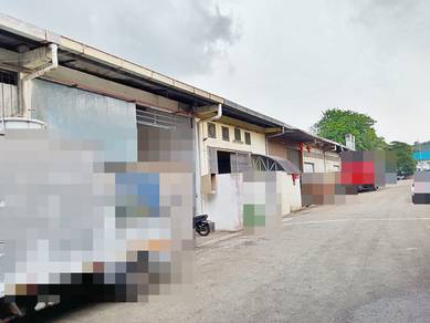 Freehold 1.5 Storey Factory Kawasan Perindustrian Bukit Serdang