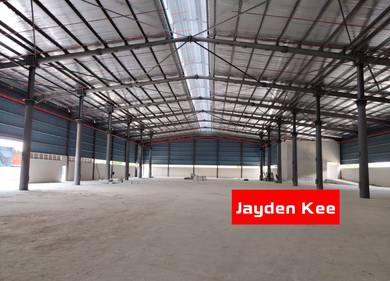 独立工厂仓库 3 ACRE DETACHED Factory Warehouse Rent at BUKIT MINYAK