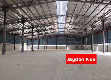 独立工厂仓库 3 ACRE DETACHED Factory Warehouse Rent at BUKIT MINYAK