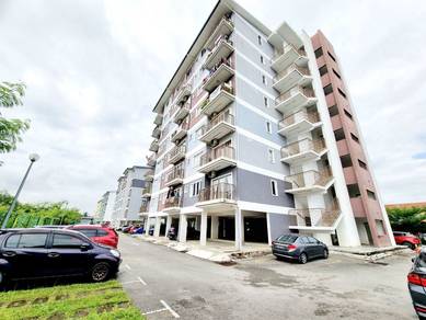 【 4 CARPARK 🔥】Bayu Apartment Dengkil Taman Emas【100% FULL LOAN✅ 】