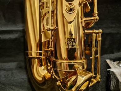 Suzuki Alto Saxophone with Case Bag Made in Japan