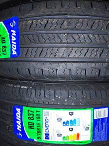 New Tyre 215 70 16 Haida HD837 Year 2024