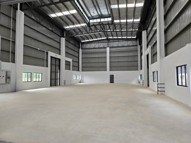 Warehouse Factory Bandar Bukit Raja Klang 30ft ceiling gudang kilang