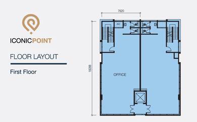 3 storey semi-detached shop hse at iconic point simpang ampat