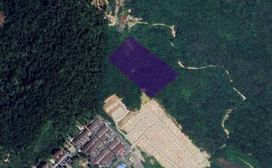 Tanah 5 ekar zoning perumahan di Nanding Hulu Langat