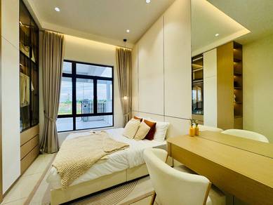 Zero Booking FREEHOLD Single Storey Terrace 22*73.5sqft Bemban Melaka