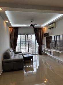 Puchong @ taman mas koi prima fully furnish for rent with kitchen cabi