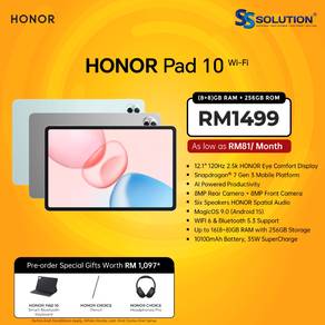 [NEW] HONOR Pad 10 (Wi-Fi) (8+8gb+256gb)