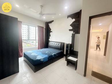 Nicely Done !! Golden Triangle, 1165 Sft, Low Floor, Furnish Reno, 2cp
