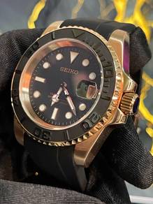Seiko Mod Shark hand Rosegold Japan Movt NH35A