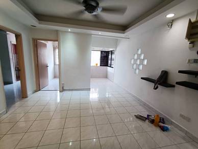 FULL loan, Sri Cempaka Apartment LOW Floor Well Kept Clean Bright Nice