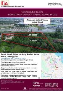 Tanah untuk dijual @ Gong Badak, Terengganu
