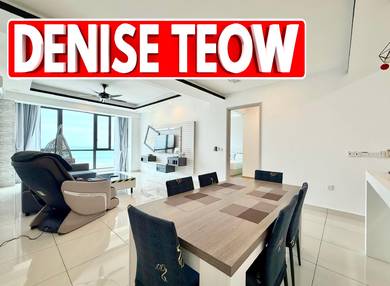 TANJUNG TOKONG JAZZ RESIDENCE 1365sf FULLY RENOVATED FURNISHED SEAVIEW