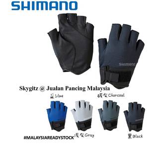 SHIMANO ORIGINAL OCEA GLOVE GL-009V Half Finger