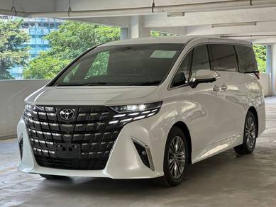 UNREG 5A 2024 TOYOTA ALPHARD 2.5 Z HUD DlM SUNROOF