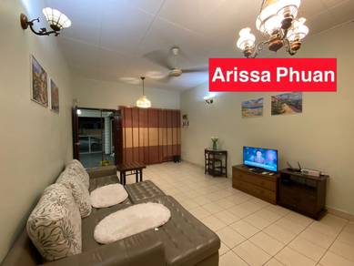 Semi Detached House 2400sqft Fully Furnished Pantai Jerjak. Queensbay.