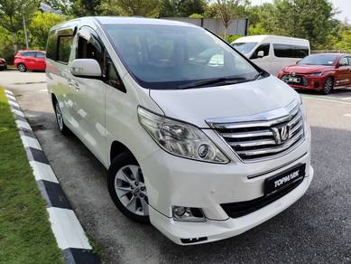 Local Toyota ALPHARD 3.5L (A) Full Service Record