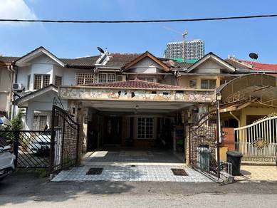 NEAR LRT FACING OPEN 2.5 Storey Terrace Taman Keramat Permai AU1, KL