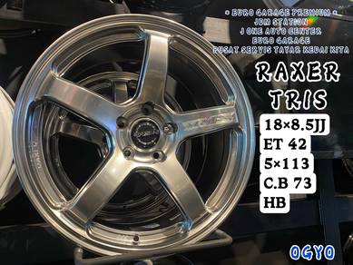 RAXER TR1S 18inc GOLF CIVIC FC FE X50 HRV LANCER