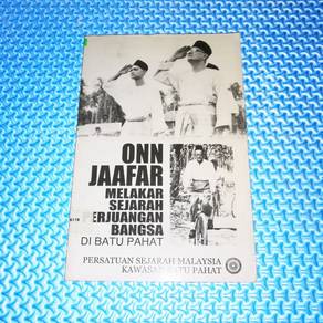 Onn Jaafar Sejarah Perjuangan Bangsa Di Batu Pahat