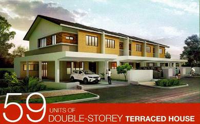 Boxpark @ Malihah, Matang New Double Storey Terrace House