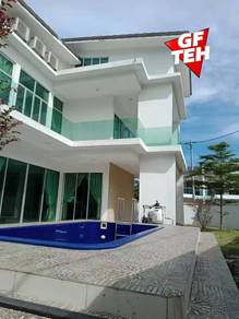2 Storey New Bungalow Corner Unit with Swmming Pool Tasek Gelugor f