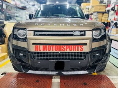 Defender bodykit side step cover roof rack led