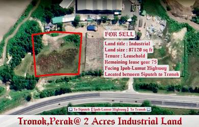 Tronok,Perak@2 Arces Industrial Land