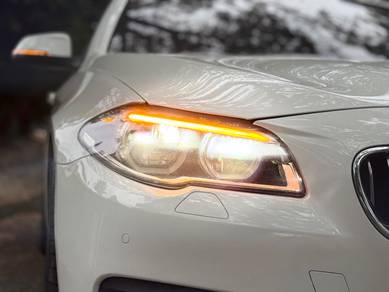 Bmw 520i 2.0 FACELIFT BLACK LEATHER SEAT/TIP TOP