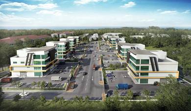 3 storey Semi D factory (BRAND NEW)