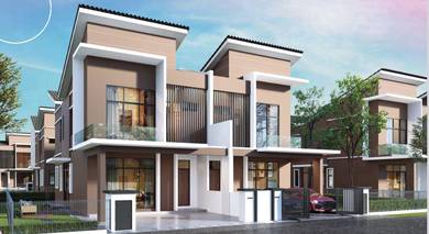 Rumah Berkembar Dua Tingkat di Parit Buntar, Perak