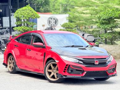 Honda Civic 1.5 TC-P FK8-BodyKit F/Exhaust 18'TE37