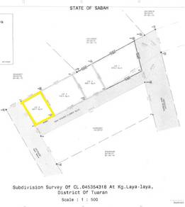 Tuaran Kg Laya-laya CL land 5000 Sqft I Near Tmn Fantasy Ph2 For Sale