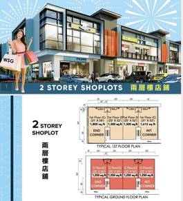 Kinarut Palm City | 2 Storey Shoplot | Kinarut Town | For Sale