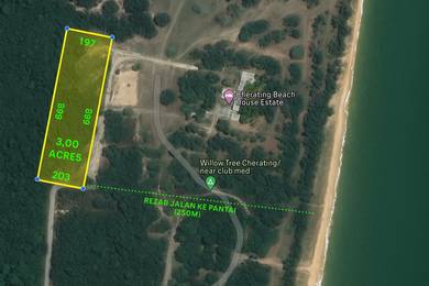 [Save RM200K!] Tanah Glamping/Resort 3 Ekar Cherating | 250m ke Pantai