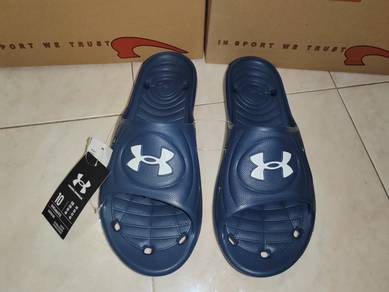 ITEM BARU_Sandal Under Armour size 44 Navy Color