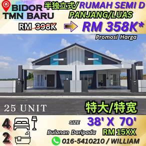Bidor projek baru,semiD cluster /Bestari/ Cantik / Kuality baik