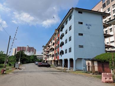 Fully Furnished 4-Bedroom Corner Apartment Pangsapuri Tun Perak