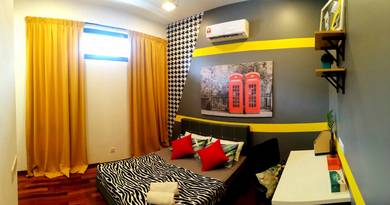 Master Bedroom @ Eco Botanic, Uni Southampton, Reading, Newcastle Msia