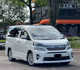 Toyota VELLFIRE 2.4 Z G-EDITION FACELIFT (A)
