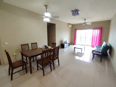3 bedrooms Perling Heights, Taman PERLING (High Floor and Furnished)