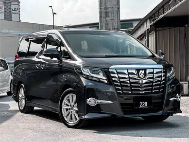 REG18, 360CAM 2015 Toyota ALPHARD 2.5 SA (A)